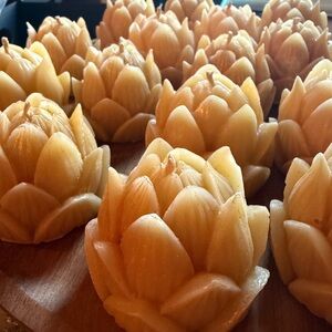 Lotus Shaped Candles
